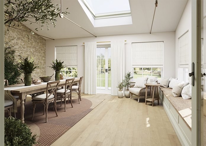 Laura Ashley Ambrose Pale, Natural - Made to Measure Curtains - Image 7